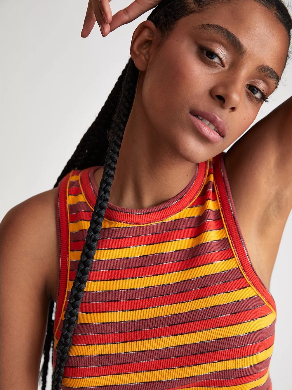 anthropologie Ribbed Racer Tank - Picture 4 of 5